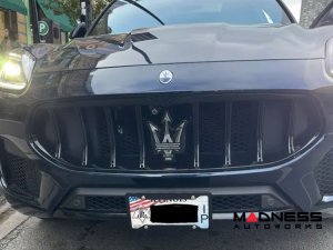 Maserati GranSport License Plate Mount - Platypus - Grille Mount